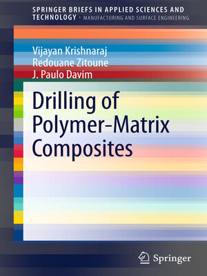 cover image of Drilling of Polymer-Matrix Composites